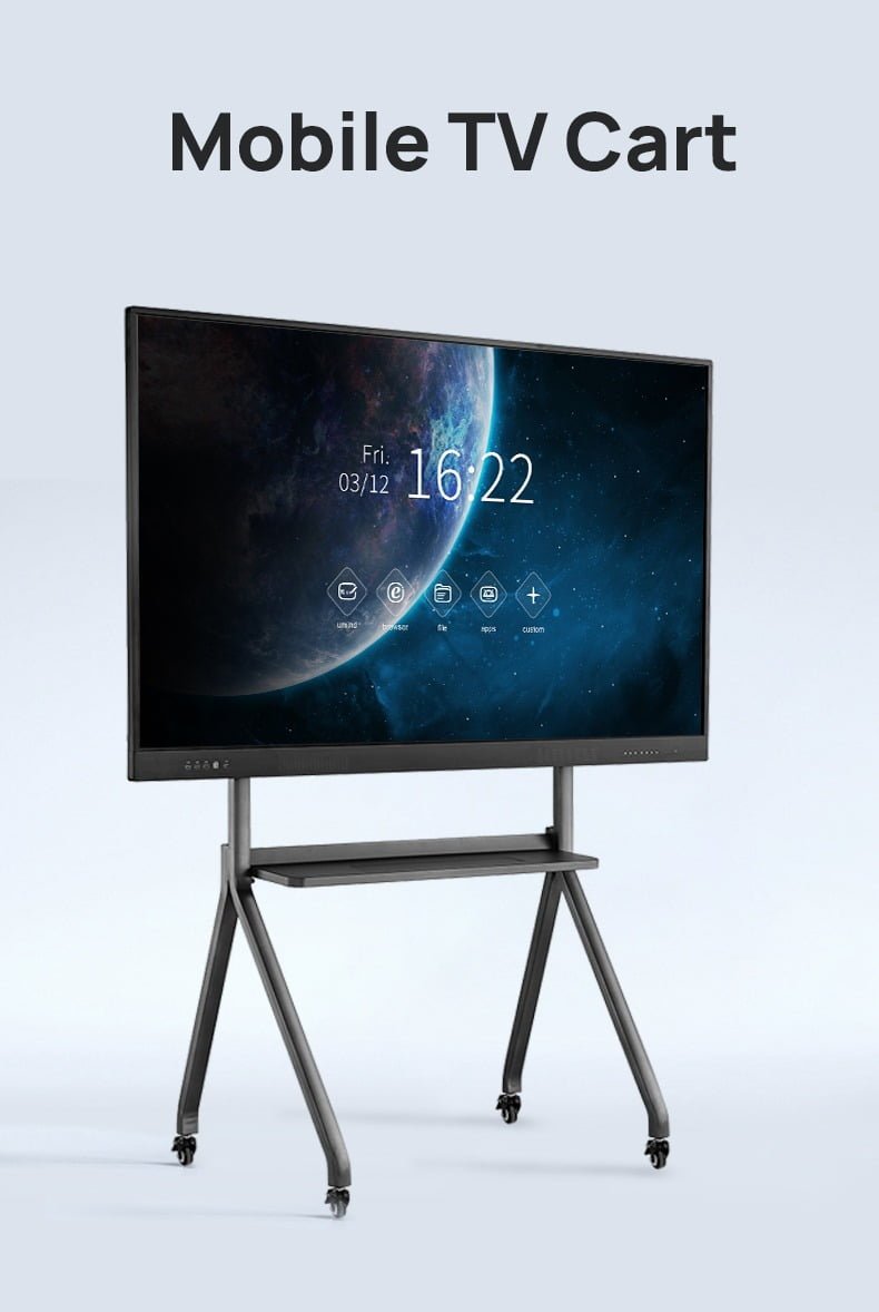 Digital Whiteboard mobile TV Stand (2)